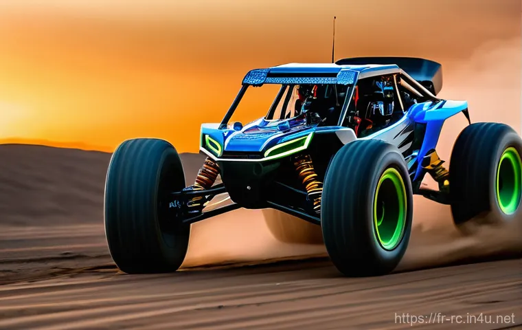 RC카의 독특한 커스터마이징 사례 - **Prompt:** A highly detailed close-up of a custom-painted RC drift car body, showcasing a vibrant "... RC카의 독특한 커스터마이징 사례 - **Prompt:** A highly detailed close-up of a custom-painted RC drift car body, showcasing a vibrant "...