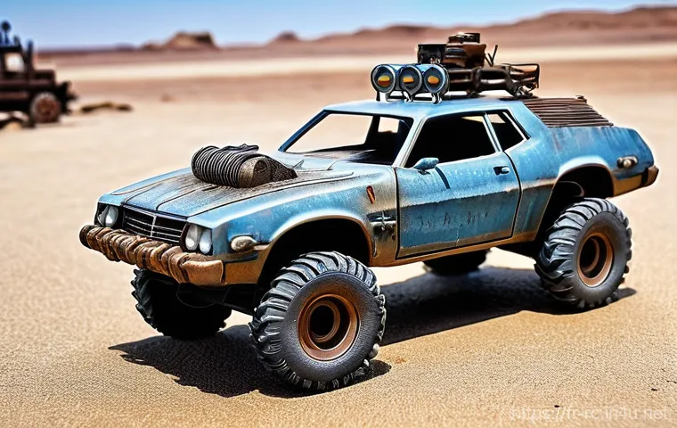 RC카의 독특한 커스터마이징 사례 - **Prompt:** An action shot of a high-performance RC buggy navigating a dynamic off-road track at dus... RC카의 독특한 커스터마이징 사례 - **Prompt:** An action shot of a high-performance RC buggy navigating a dynamic off-road track at dus...