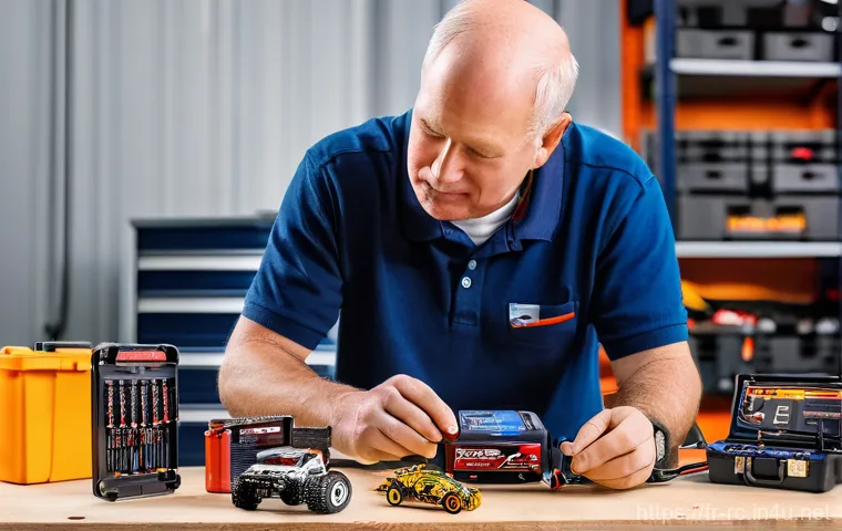 RC카 중고 거래 팁 - **Prompt:** A high-definition, photorealistic image of a used RC (Remote Control) buggy, meticulousl... RC카 중고 거래 팁 - **Prompt:** A high-definition, photorealistic image of a used RC (Remote Control) buggy, meticulousl...